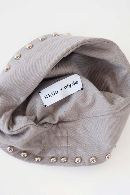  케이코 모자 Kk Co & Clyde Rivet Sailor Hat Stone - KKCO