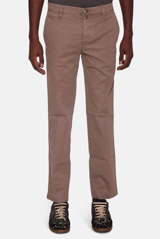  야콥코헨 스트레이트 팬츠 Jacob Cohen Ricky Brushed Stretch 바지 Elephant Grey
