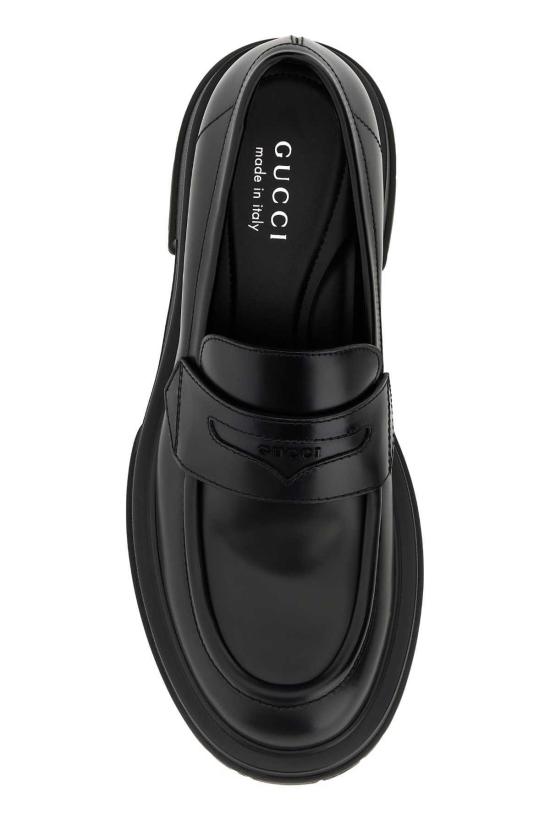  구찌 로퍼 가죽 송아지 가죽 모카시니 - GUCCI