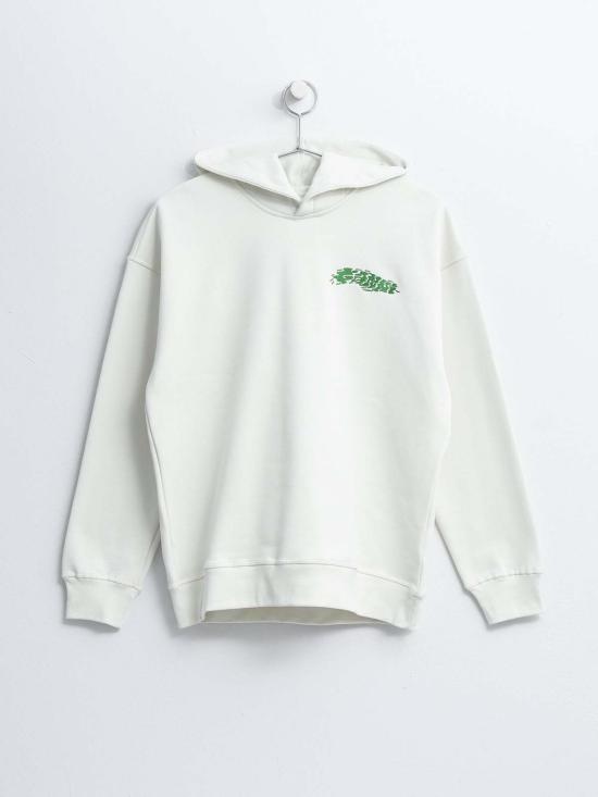  가니 후드 티셔츠 T3873 WHITE