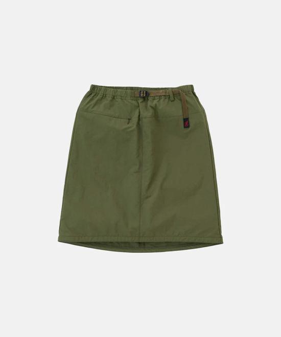  그라미치 미디 스커트 G6SW SK077 GREEN - GRAMICCI