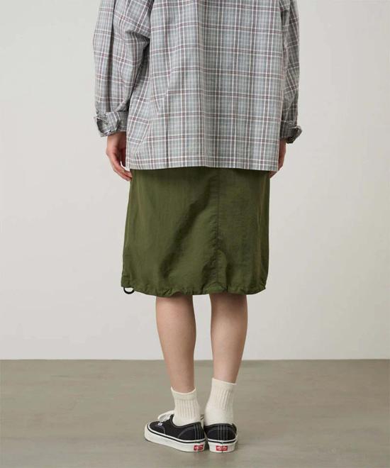  그라미치 미디 스커트 G6SW SK077 GREEN - GRAMICCI