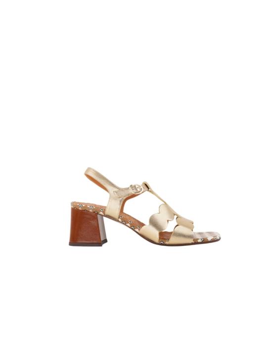  치에 미하라 샌들 Chie Mihara Linaza 블록 힐  Dali Champan / Scala Cuero / Sucre Castaño