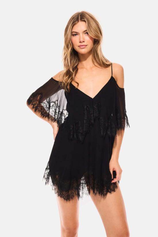  러브쉐이크팬시 숏 원피스 D2919 2649 BLACK - LOVESHACKFANCY