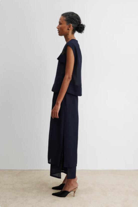  레이첼 코미 민소매 티셔츠 퓨어리 탑 - RACHEL COMEY