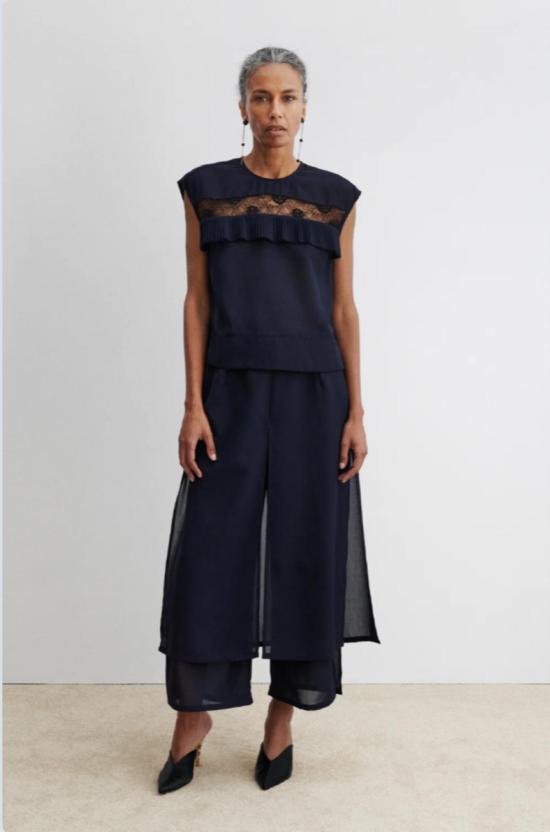  레이첼 코미 민소매 티셔츠 퓨어리 탑 - RACHEL COMEY