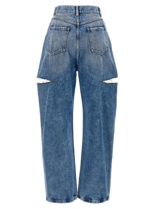  마르지엘라 데님 팬츠 메종  코튼 스트레이트 레그 진 - MAISON MARGIELA