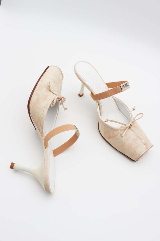 마르지엘라 뮬/슬리퍼 S66WX0075 CREAM - MAISON MARGIELA