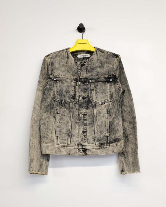  나마체코 데님 자켓 매직 워드 데님 재킷 아이보리 스카이 - NAMACHEKO