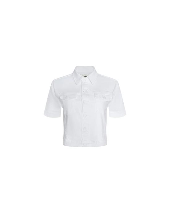  라장스 자켓 L'agence Kirstie S/S 크롭 재킷 블랑