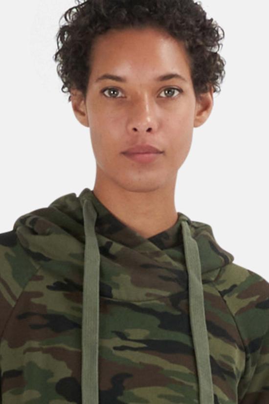  엔 에스 에프 후드 티셔츠 2519 CFX WOODLAND CAMO - NSF