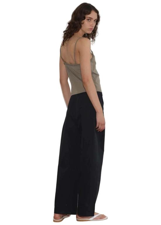  데이지 스튜디오 민소매 티셔츠 Deiji Studios Clasp Singlet Top Khaki - DEIJI STUDIO