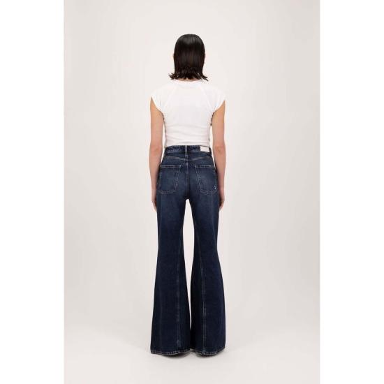  아이콘데님 데님 팬츠 아이콘 데님 로스앤젤레스 스텔라 플레어 진 딥 블루 - ICON DENIM