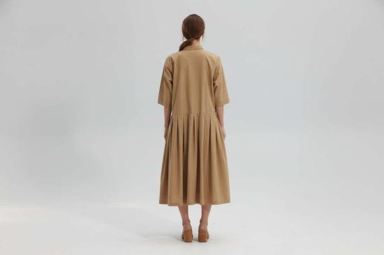  파비아나 피냐 원피스 Fabiana Pigna Asun 드레스 양피지 - FABIANA PIGNA