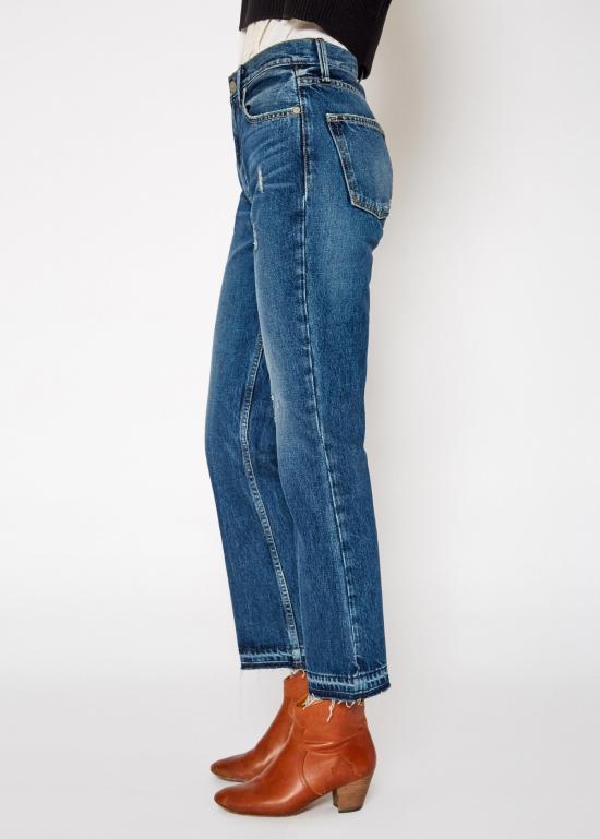  노엔드 데님 데님 팬츠 파라 미드라이즈 킥 플레어 진 - NOEND DENIM