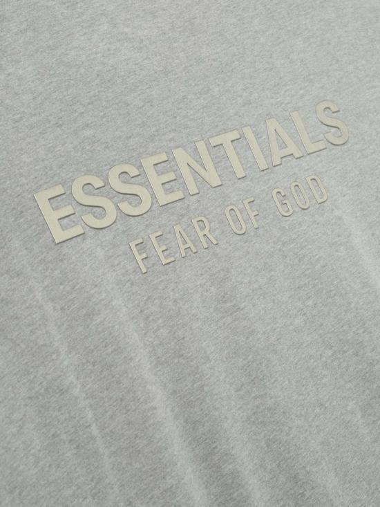  피어오브갓 긴팔 티셔츠 피어 오브 갓 클래식  콘크리트 헤더 - FEAR OF GOD