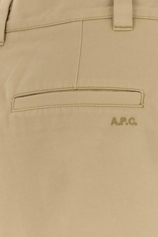  아페쎄 숏팬츠 A.P.C. 코튼 버뮤다 반바지 베이지색 - A.P.C.
