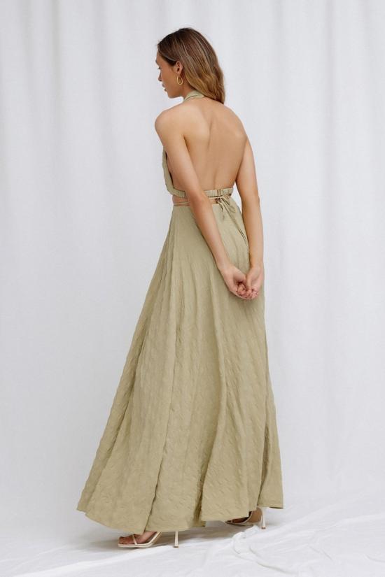  시그니피컨트 아더 롱 원피스 Significant Other Ava Dress 올리브 - SIGNIFICANT OTHER