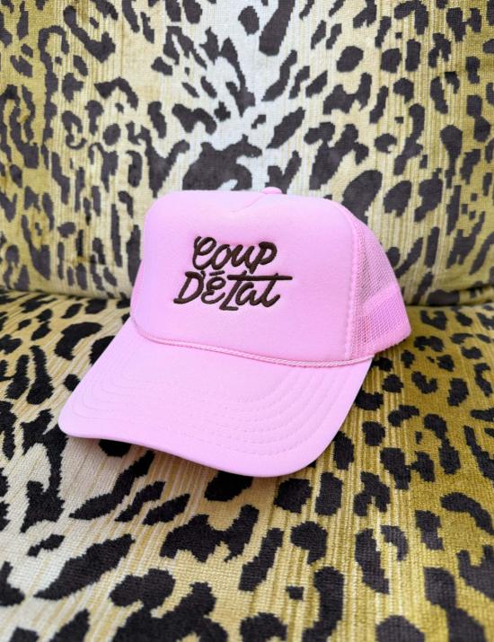  샵 쿠데타 볼캡 쿠데타 자수 트러커  쇼핑 - SHOP COUP D'ETAT