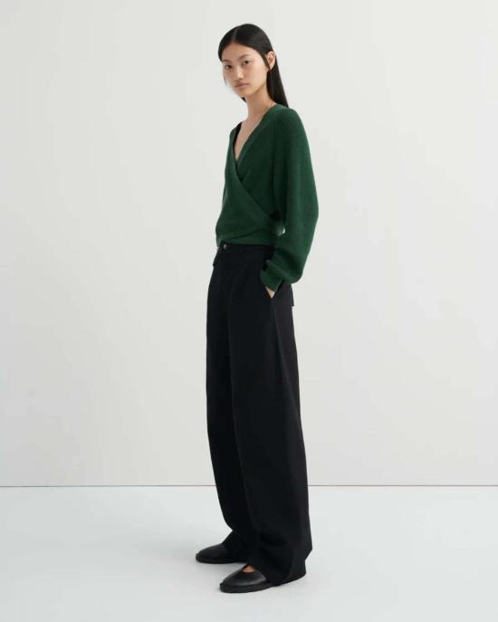  코우토우 가디건 절하기 침착함 카디건 숲 - KOWTOW