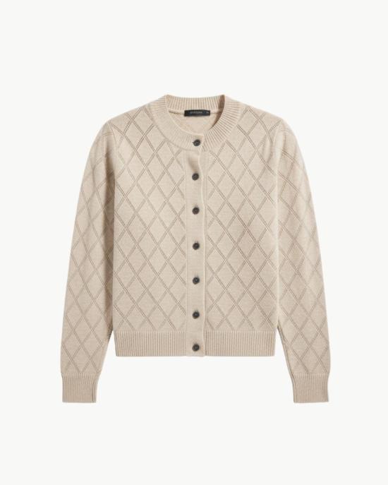  Oats Cashmere 가디건 오츠 캐시미어 달리아 카디건 듄