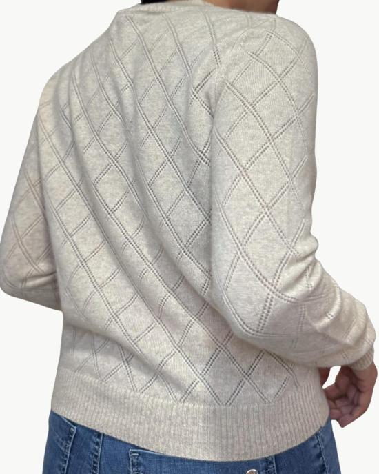  Oats Cashmere 가디건 오츠 캐시미어 달리아 카디건 듄 - OTHER BRANDS