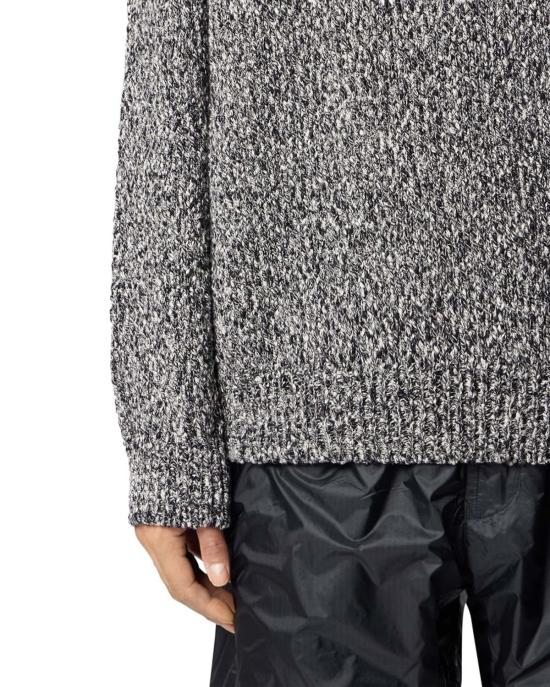  스톤 아일랜드 집업 니트 L1S15 5100026 S0N11 V0M29 BLACK - STONE ISLAND