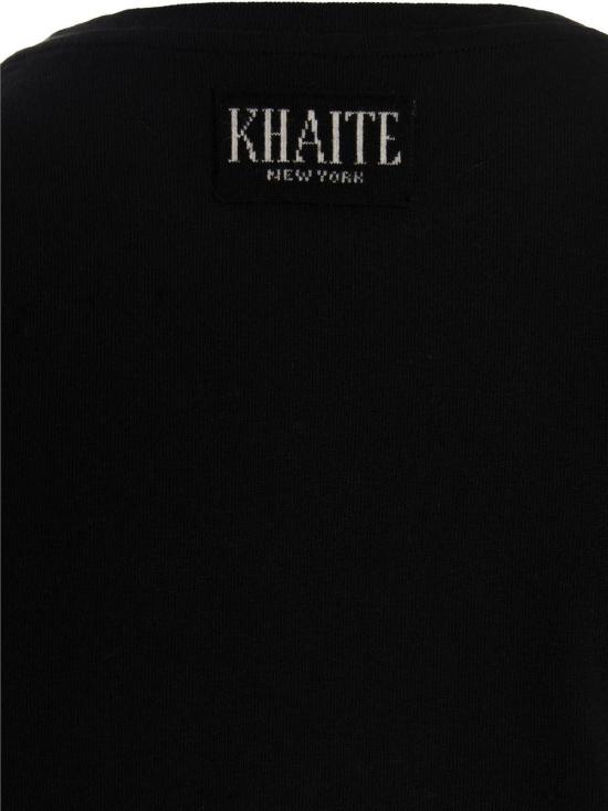  케이트 반팔 티셔츠 카이트 메이 티셔츠 블랙 - KHAITE