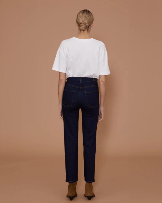  르장 데님 팬츠 르 장 사빈 스트레이트 진 스톰 - LE JEAN