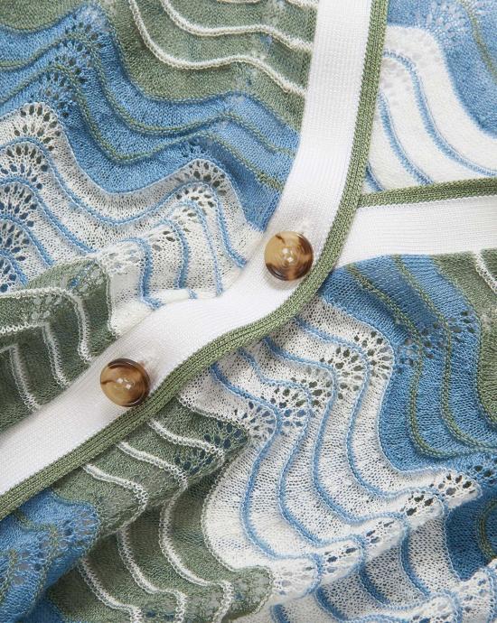  베로니카비어드 가디건 베로니카 비어드 로리노어 카디건 도브/세이지/블루 리버 - VERONICA BEARD