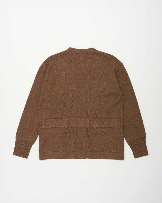  타이가 타카하시 가디건 TTSS26530 BROWN - TAIGA TAKAHASHI