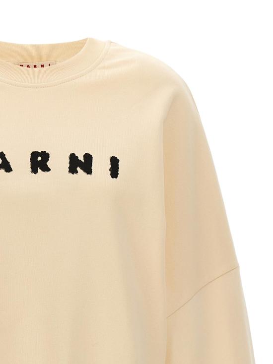  마르니 스웨터 코튼 스웨트셔츠 - MARNI