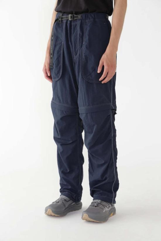  앤드원더 스트레이트 팬츠 And Wander Ny Taffeta Hiker 2 Way  네이비 - AND WANDER