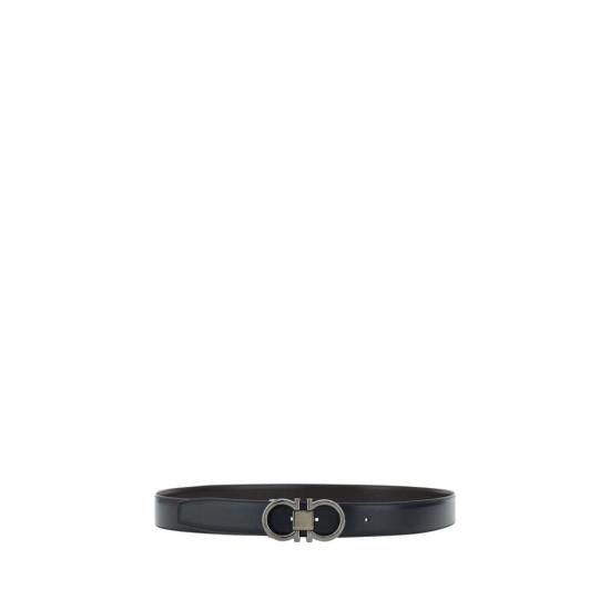 26FW 살바토레 페라가모 벨트 페라가모 송아지 가죽 보스 타우러스 레귤러 - SALVATORE FERRAGAMO