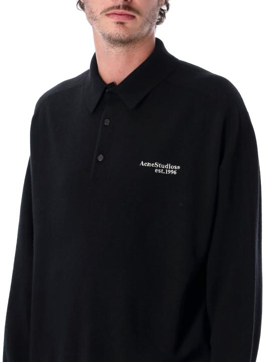 26FW 아크네 스튜디오 스웨터 B60388 900 Nero - ACNE STUDIOS