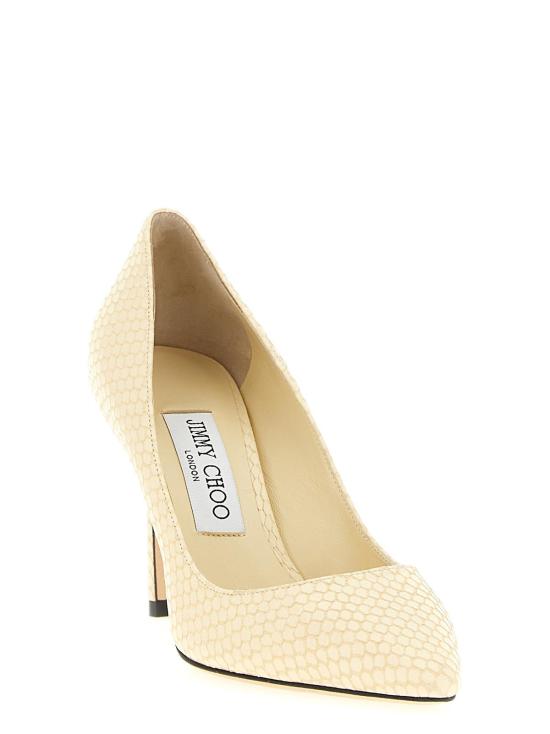  지미추 힐/펌프스 투톤 가죽 하이힐 펌프스 - JIMMY CHOO