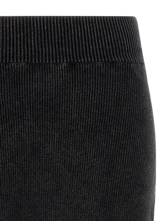  알렉산더 왕 숏 스커트 셰닐 미니스커트 블랙 - ALEXANDER WANG