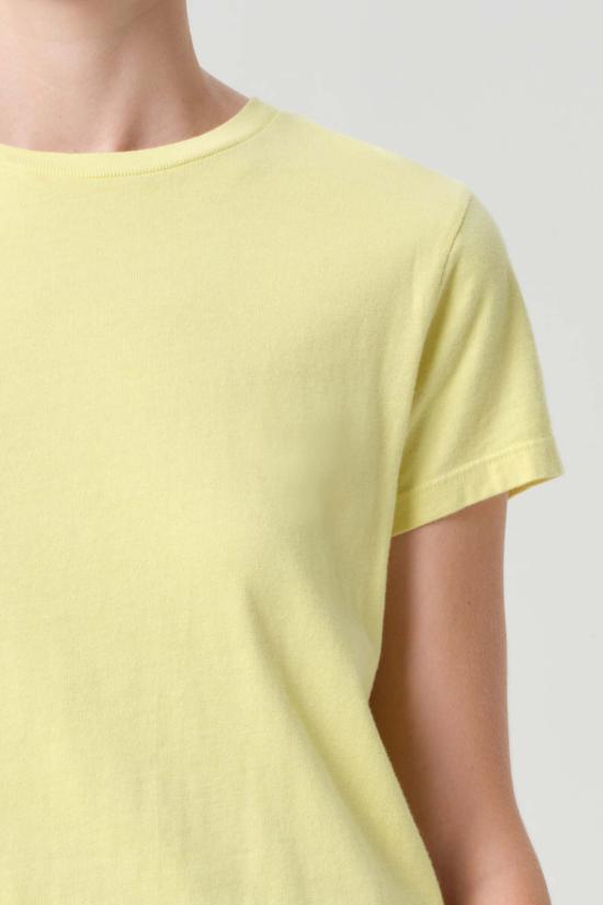  에이골디 반팔 티셔츠 A7180 1507 YELLOW - AGOLDE