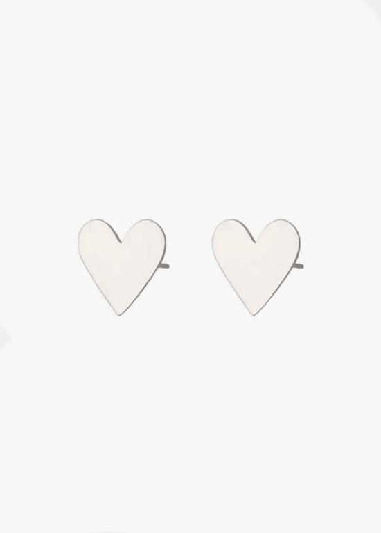  Asia Ingalls Jewelry 이어링 아시아 잉걸스 스몰 하트 스터드 실버