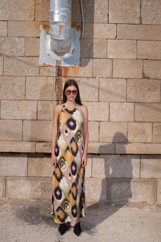  언타이틀드 인 모션 미디 원피스 무제 In Motion Lanelle Dress Alchemia Green - UNTITLED IN MOTION