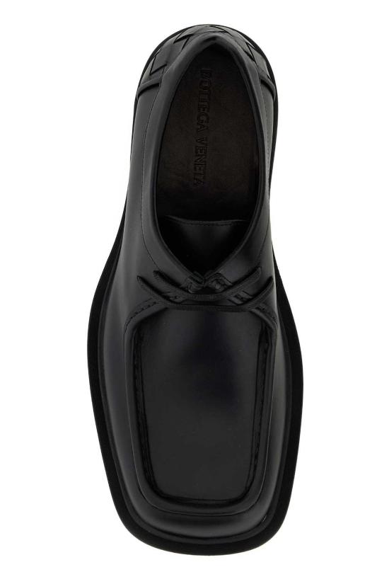  보테가베네타 부츠 보테가 베네타 벤 레이스업 슈즈 블랙 - BOTTEGA VENETA