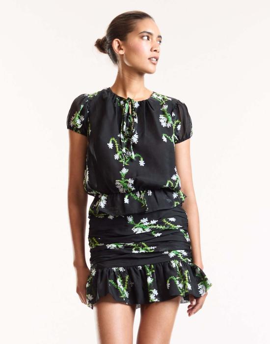  신시아 로리 숏 스커트 신시아 로울리 아이비리그 미니스커트 - CYNTHIA ROWLEY