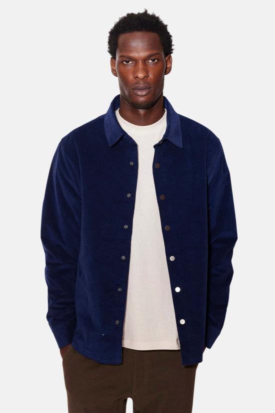  블루&크림 자켓 BCFW24OW11 RICH NAVY MOCHA - BLUE&CREAM