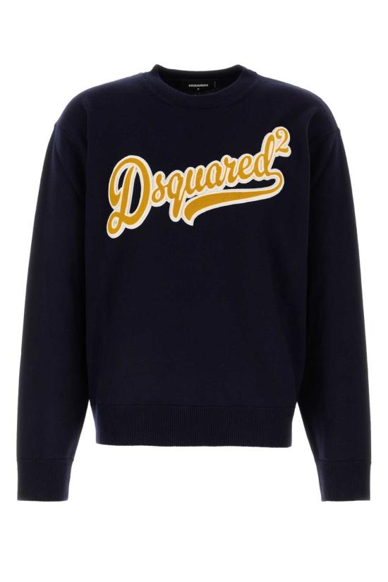  디스퀘어드2 스웨터 Dsquared2 울  네이비 블루