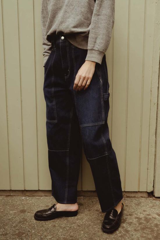  Serge 데님 팬츠 Painter Pants Faded Blue - OTHER BRANDS