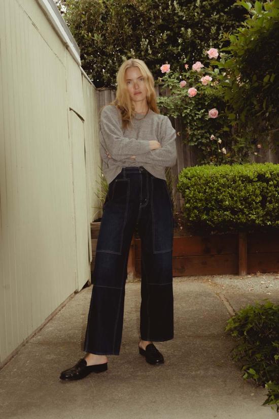  Serge 데님 팬츠 Painter Pants Faded Blue - OTHER BRANDS