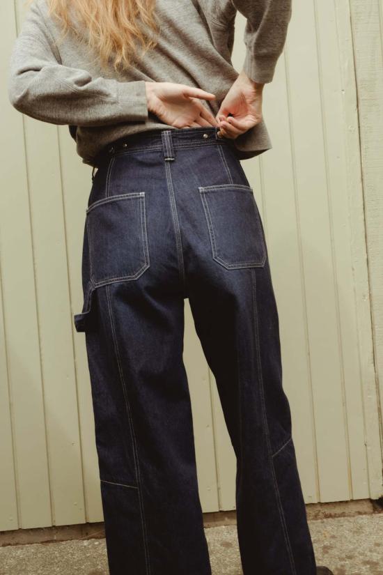  Serge 데님 팬츠 Painter Pants Faded Blue - OTHER BRANDS