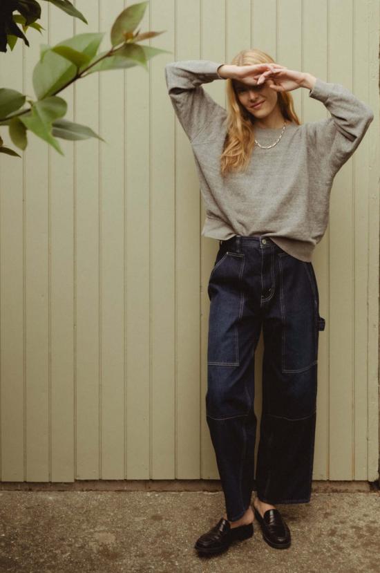  Serge 데님 팬츠 Painter Pants Faded Blue - OTHER BRANDS