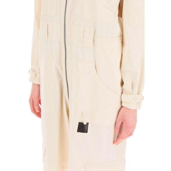  마르지엘라 점프수트 메종  코튼  화이트 - MAISON MARGIELA