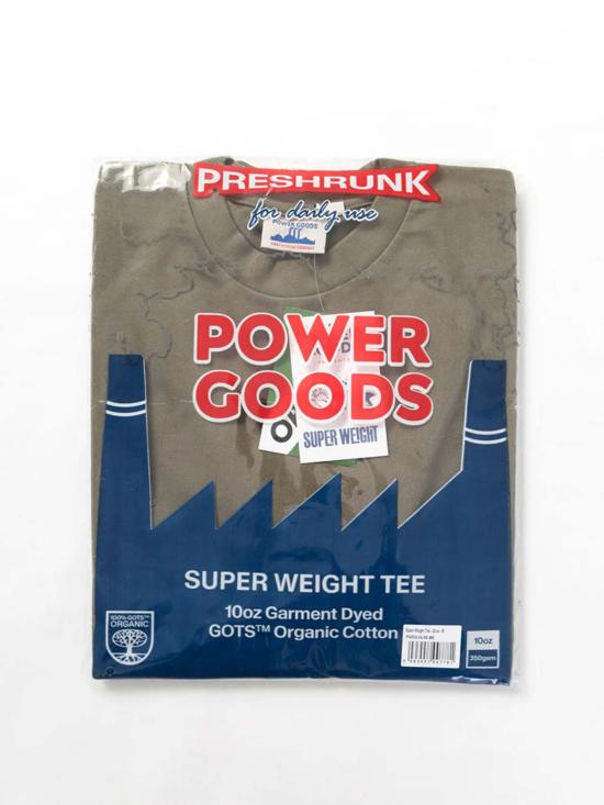  Power Goods 반팔 티셔츠 파워굿즈 슈퍼웨이트 티 - OTHER BRANDS